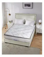 [DreamZ] King Single Spring Mattress Medium Firm 25cm in White