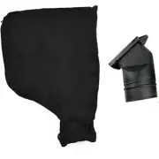 1 Pcs Black Dust Collection Bag for Miter Saw 255 Model with Zipper and7613
