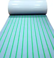 LSS laidi Boat Flooring EVA Foam Decking Sheet Faux Teak Marine Mat Marine Carpet Non-Slip Self-Adhesive Flooring Material for Motorboat RV Yacht Kayak Swimming Pool94.5 X37.4/18.5"/2.5"