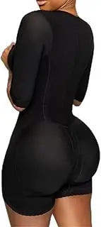 [Generic] Full Body Shaping Bodysuits for Half Sleeve Compression Garments After Liposuction Postpartum Shapewear Women