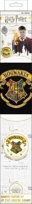 Camelot Dots Diamond Art Kit 20.4"X27.5"-Harry Potter Hogwarts Crest 23800061