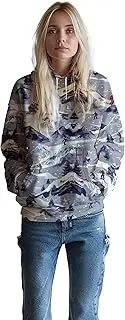 Ambesonne Hoodie Essentials Causal Fashion All Over Printed Urban Pullover with Kangaroo Pocket