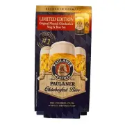 Paulaner Oktoberfest Limited Edition 1 Liter Glass Beer Mug Made in Germany