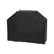 Jumbuck Black 2 Burner Hooded BBQ Cover