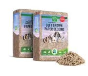 Small Pet Select Natural Paper Bedding, Jumbo 178L, 2-pack