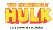 Vintage Hulk Wall Decal Marvel Incredible Green Peel & Stick Art Vinyl Sticker