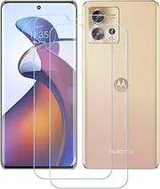 Screen Protector for Motorola Edge 30 Fusion, [2-Pack] 9H Tempered Glass Screen Protector,HD Bubble Free Case Friendly Screen Protectors for Motorola Edge 30 Fusion (6,55")