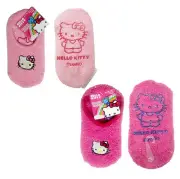 Socks Cozy Canoe Slipper Size 6-8.5 Sanrio Hello Kitty Lady Girl Pink New