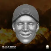 Murdock The A-Team custom head for Marvel Legends & other action figures