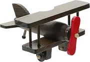 LUOZZY Wooden Helicopter Model Kids Wood Plane Helicopter Toy Vintage Plane Toy Creative Present Home Supply