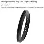 49-30/37/40.5/43/46/49/52/55/67/72/77/82mm Step-Up/Step-Down Ring Lens Adapter