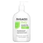 2 X Amlactin, Daily, 12% Lactic Acid Moisturizing Lotion, Fragrance Free, 14.1 o