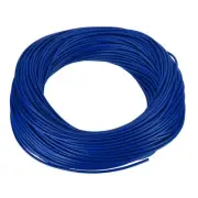 24AWG 24 Gauge Stranded Hook-Up Wire PVC Tinned Copper Wire 50m/164ft Blue