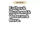 Notebook: Father husband veteran hero Notebook-6x9(100 pages)Blank Lined Paperback Journal For Student, kids, women, girls, boys