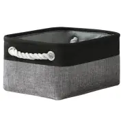Storage Basket for Organizing - 12x8x5.2 inch 1 Pack Fabric Storage Cubes, Ba...