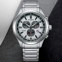 在飛比找Yahoo奇摩購物中心優惠-CITIZEN星辰 GENT S系列 光動能 鈦金屬計時腕錶