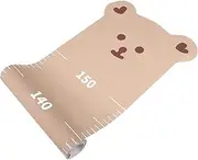 Height Growth Chart Wall Sticker: Bear Baby Ruler Animal Removable Wall Decals for Boys Kids Room Decoration