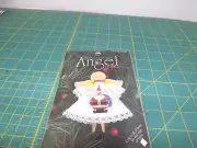 DMC Angel Santa Cross Stitch Clothes Pin Kit Vintage