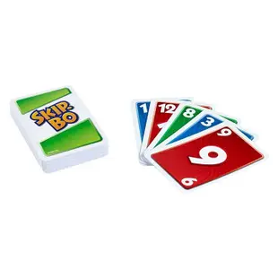 大安殿實體店面 Skip-Bo Card Game 接龍遊戲卡 Mattel 正版益智桌上遊戲