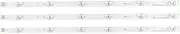 BGBLKLGPPN 3 PCS*6LED 590mm LED Backlight Strip Bar Compatible for LG 32LB561V UOT A B 32 INCH DRT 3.0 32 A B 6916l-2223A 6916l-2224A TV Light Strip