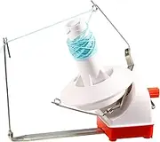 Large Yarn Ball Winder Efficient Yarn Winder Spinner Low Noise Yarns Spinner for Fiber and Wool Thread Balls Tabletop Yarns Ball Roller for Crocheting Knitting