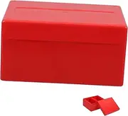 Veemoon Portable Coin Storage Box with Holders Stylish Coin Organizer for Collectors Design for Home and Office Use