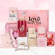 TonJin Gift Baskets for Women, Unique Happy Birthday Gifts for Sister, Mothers Day Christmas Ideas Present Basket, Get Well Soon Baskets, Gift Sets for Mom Her Friend Sister Wife Grandma