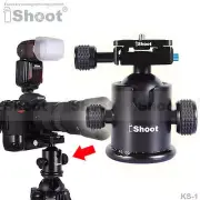 Pro Metal Ball Head+Quick-release Plate for Monopod Tripod Canon Nikon Sony 12kg