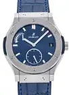 Hublot Classic Fusion Power Reserve Titanium Blue 516.NX.7170.LR Blue New