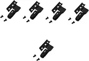 CHILDWEET 5 Sets Practical Car Windshield Wiper Blades Arm Adapter Sturdy Iron Universal Quick Install Car Accessories