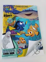 Finding Dory Color & Trace Book w/ Stickers - Color & Play App Disney Pixar Nemo