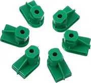 MOLUCKFU 50pcs Car Retainer Clips Durable Automotive Fasteners for Secure Bumper Installation Reliable Material for Various Vehicle Models Fastener Kit
