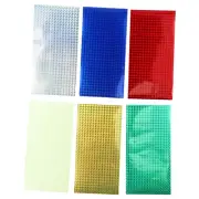 12x Reflective Fishing Lure Sticker Holographic Tackle Craft Film Flash Tape Se