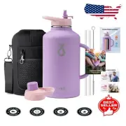 Half Gallon Vacuum Stainless Steel Jug with Ergonomic Handle – Durable & Stylish