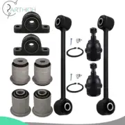 10Pcs Front Control Arm Bushing Ball Joint Sway Bar For 2006-2010 Jeep Commander (for: Jeep)