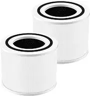 Future Way Core P350 Pet Care Replacement Filter Compatible With LEVOIT Air Purifier, H13 True HEPA, High-Efficiency Activated Carbon, Replace P350-RF, 2-Pack