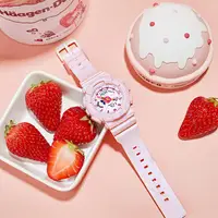 在飛比找PChome24h購物優惠-CASIO 卡西歐 Baby-G 莓果冰淇淋手錶 BA-11