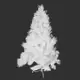 摩達客★台灣製10尺/10呎(300cm)特級白色松針葉聖誕樹裸樹 (不含飾品)(不含燈)
