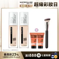 在飛比找momo購物網優惠-【MAYBELLINE 媚比琳】無敵特霧超持久粉底液30ml