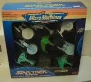 #7523 NIB Vintage Galoob K-Mart Star Trek Micro Machines Collector Set