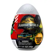 Jurassic World Rebirth Captivz Build N Battle Dinos Slime Egg - Assorted