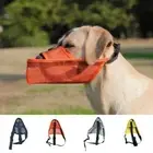 Anti Bark Mesh Dog Muzzle Stop Chew Protection Pet Mouth Cover for Dog Walking