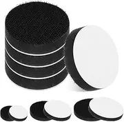 Mardatt 5Pcs 2" Foam Buffering Pad Soft Density Foam Interface Pad Hook & Loop Foam Protection Cushion Sponge Cushion Buffering Backing Pad Buffing Polishing Pad for Uniform Sanding