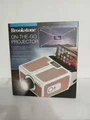 New Brookstone On Go Projector for IOS & Android Cell Phones
