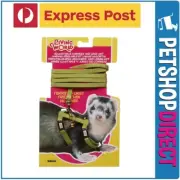 Living World Ferret Harness & Lead Set Green EXPRESS POST