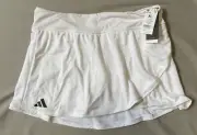 adidas Women's Club Tennis Skirt PADDLE BALL White, XL HS1455