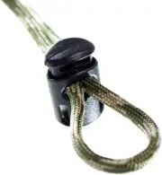 Toaster Ellipse Cord Lock - String Stop Drawstrings, Paracord, Rope, Cordage