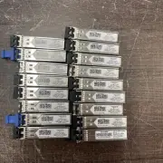 Alcatel-Lucent # 1AB187280063 1000 BASE-SX 850nm SFP Transceiver Modules QTY= 17