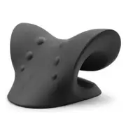 Neck and Shoulder Relaxer, Cervical Traction Device Pain & Tension Relief - Black