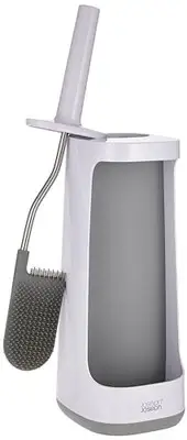 Joseph Joseph Flex Toilet Brush with Holder and Caddy Grey Cleaning Tool